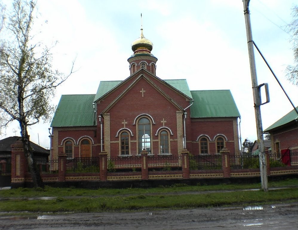 Церковь Николая Чудотворца в Агинском