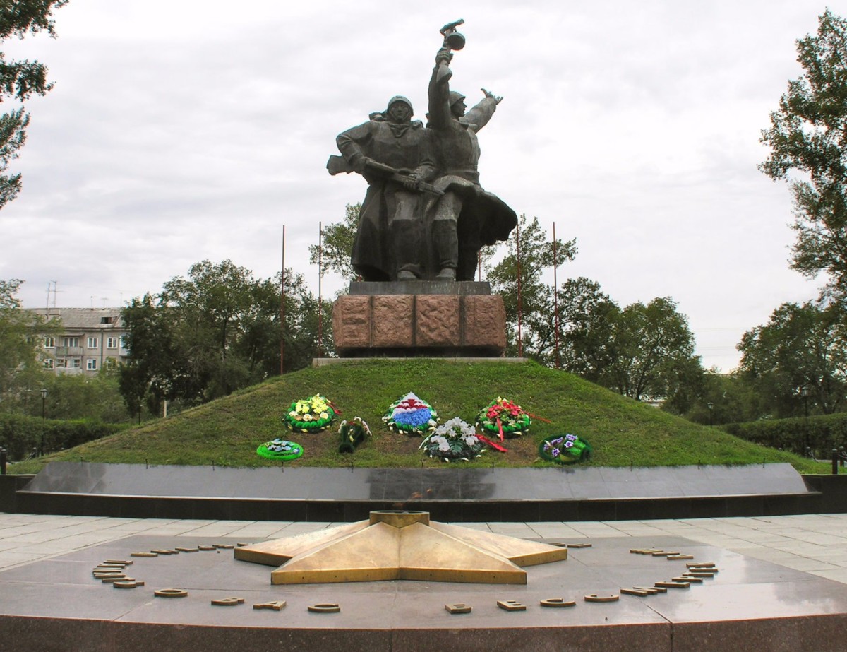 Памятник погибшим в Великой Отечественной войне Абакан