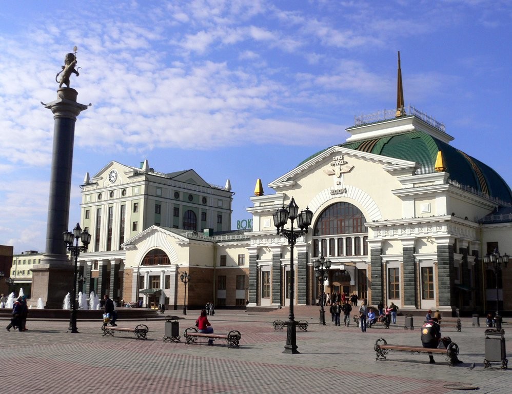 Красноярск: Красноярский железнодорожный вокзал