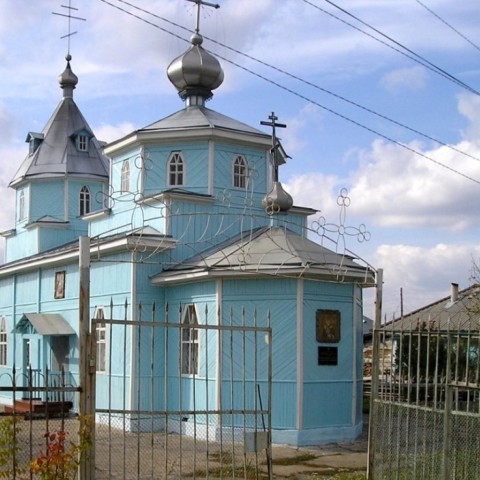 НИКОЛЬСКИЙ ХРАМ г. Боготол (1991г.)