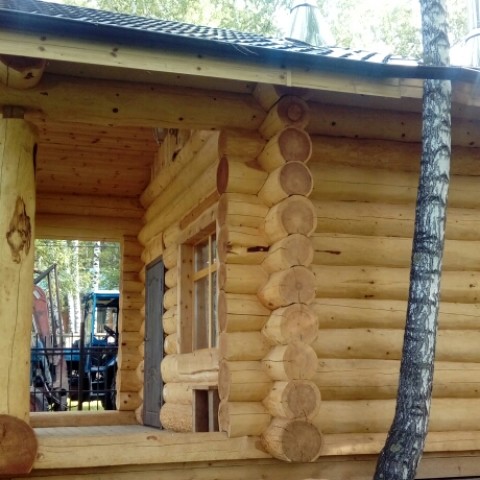 Дом из дерева 