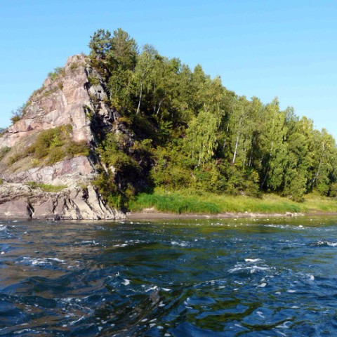 Река Амыл Каратузский район художественное фото